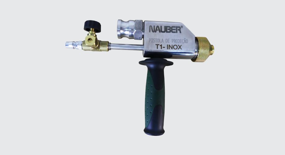 Nauber Pistola T1 Inox Projetadora Textura NB-100