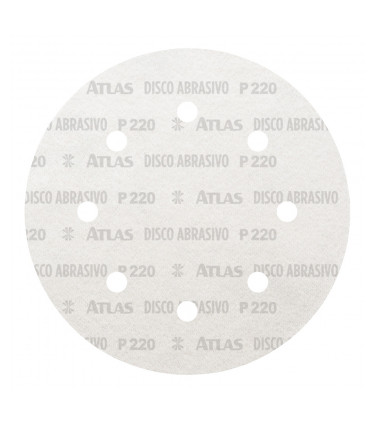 Atlas Lixa Disco Massa com Velcro 180mm