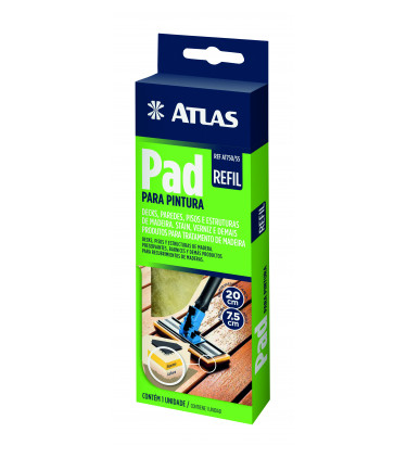Atlas Pad Refil para Pintura 200x75mm
