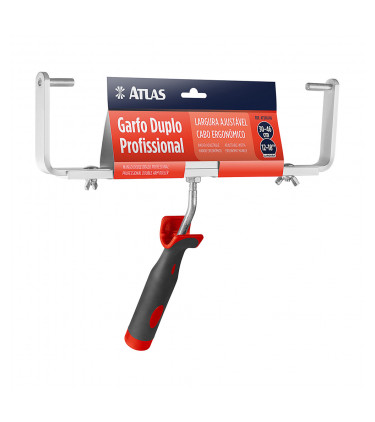 Atlas Suporte Garfo Duplo Profissional 46cm